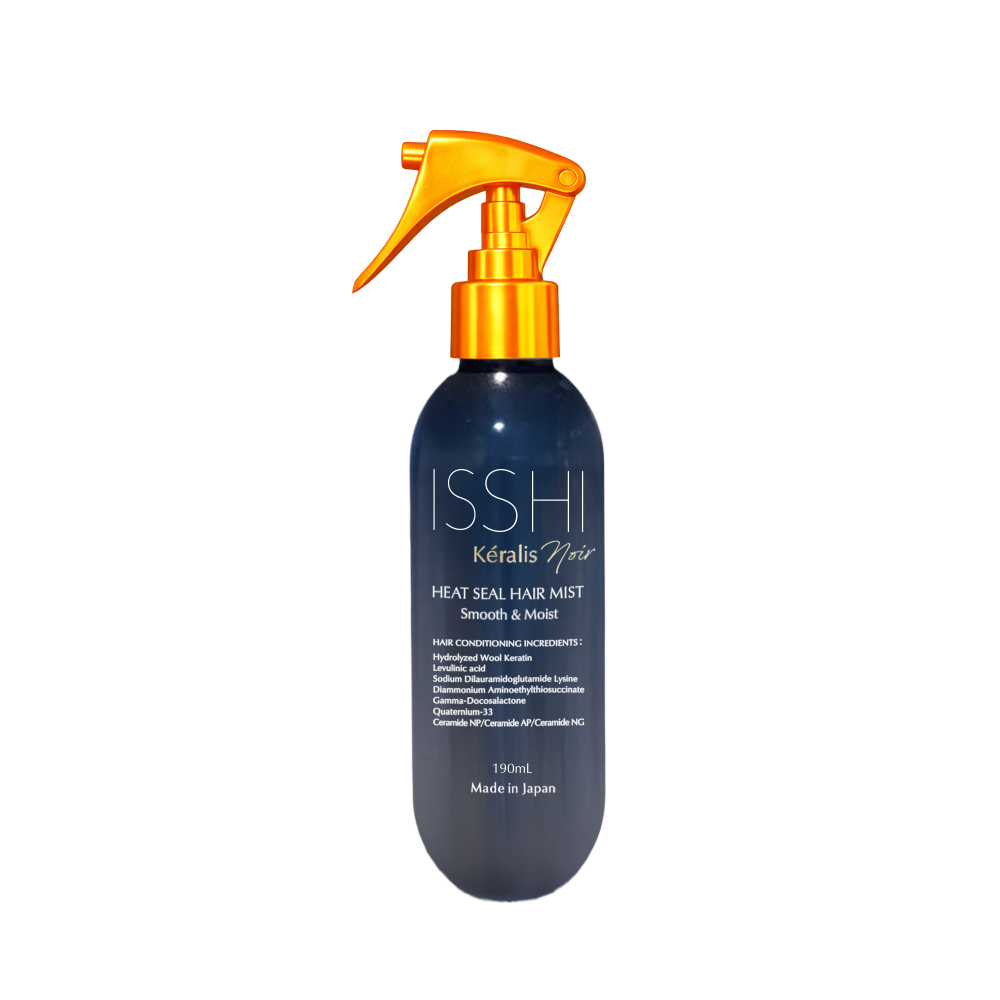 ISSHI kéralis noir イッシ ケラリス ノワール ヒートシールヘアミスト スムース＆モイスト